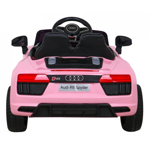 Auto na akumulator Audi R8 Spyder Różowy HL1818